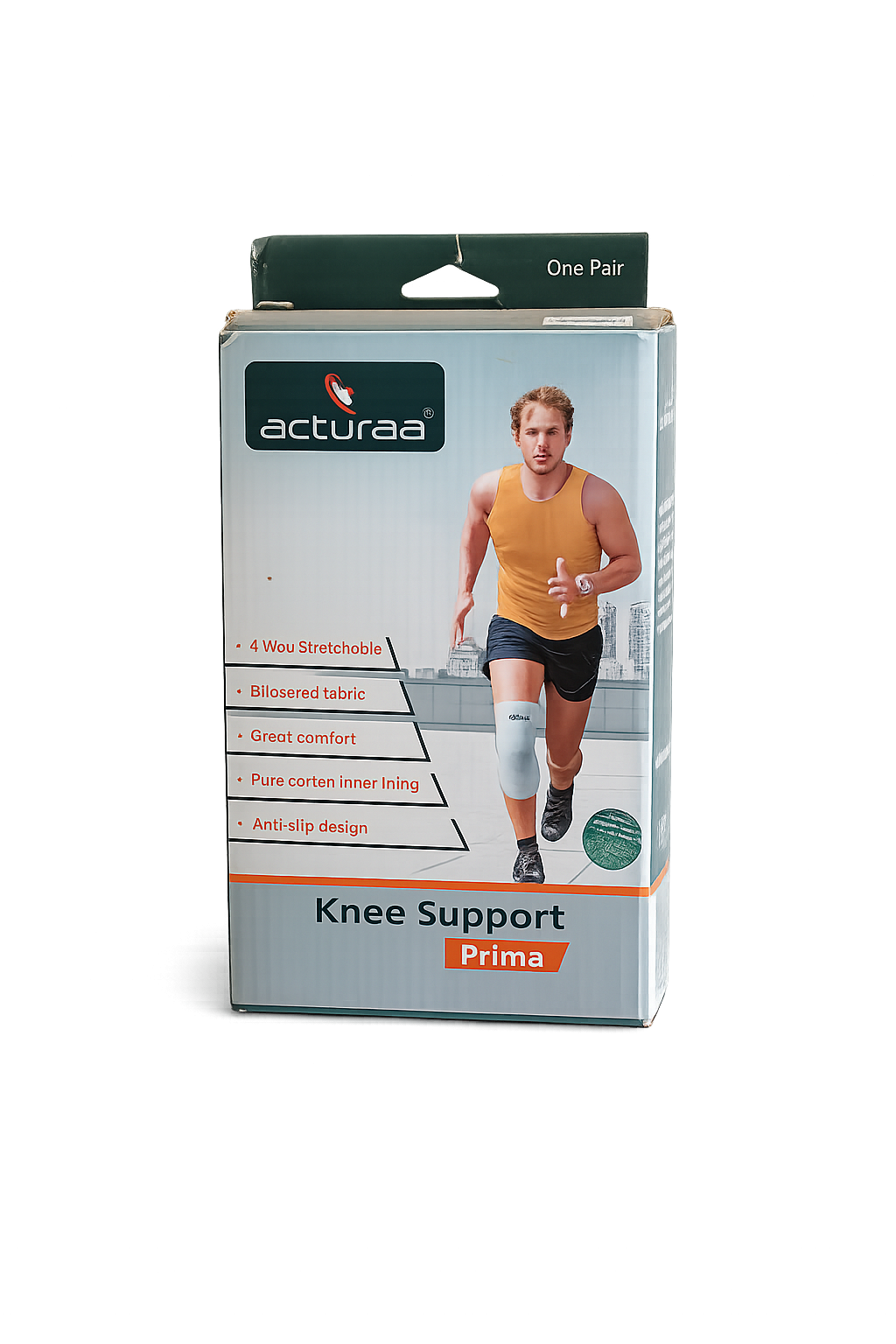 Acturaa Prima Knee Support – Compression Knee Sleeve (One Pair)
