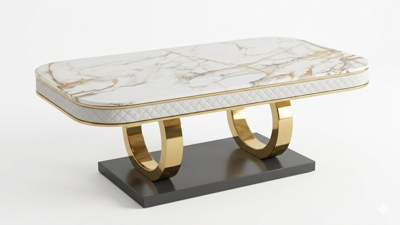 Calacatta Gold Marble Coffee Table
