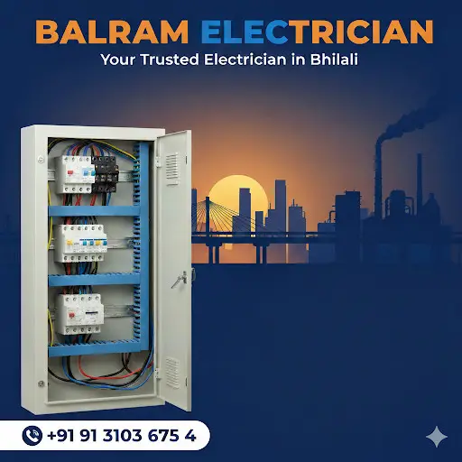Balram Electrician Service in Bhilai Ph 9131036754
