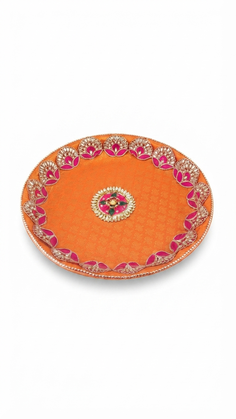Decorative Gift Platter ( thali)
