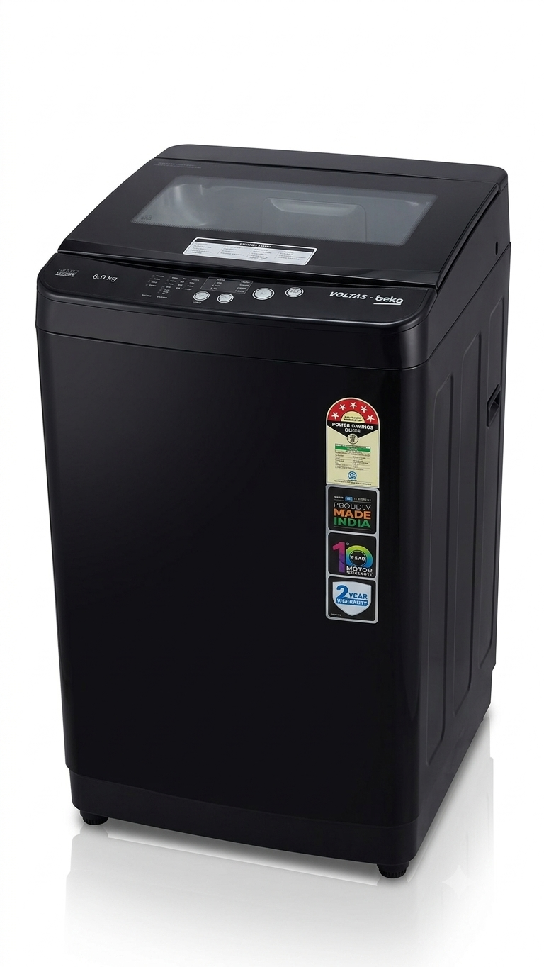 Voltas Beko 6.0 kg Fully Automatic Top Load Washing Machine