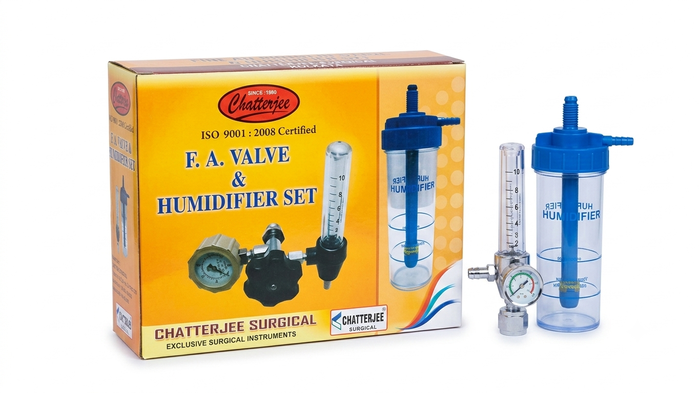 Chatterjee Surgical F.A. Valve & Humidifier Set
