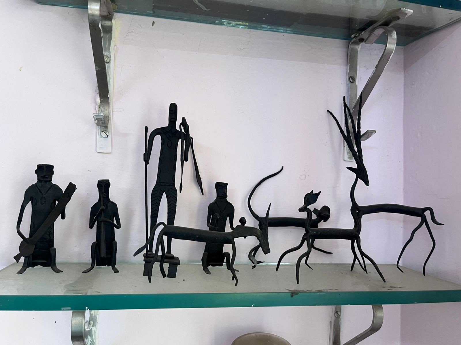 Traditional Bastar Iron Craft Figurines