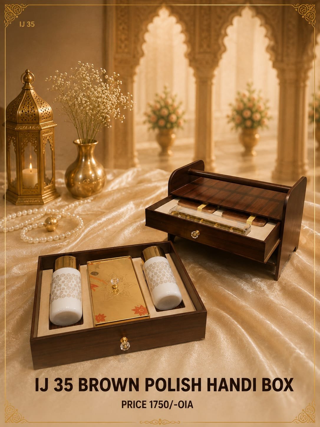 IJ 35 Brown Polish Handi Box