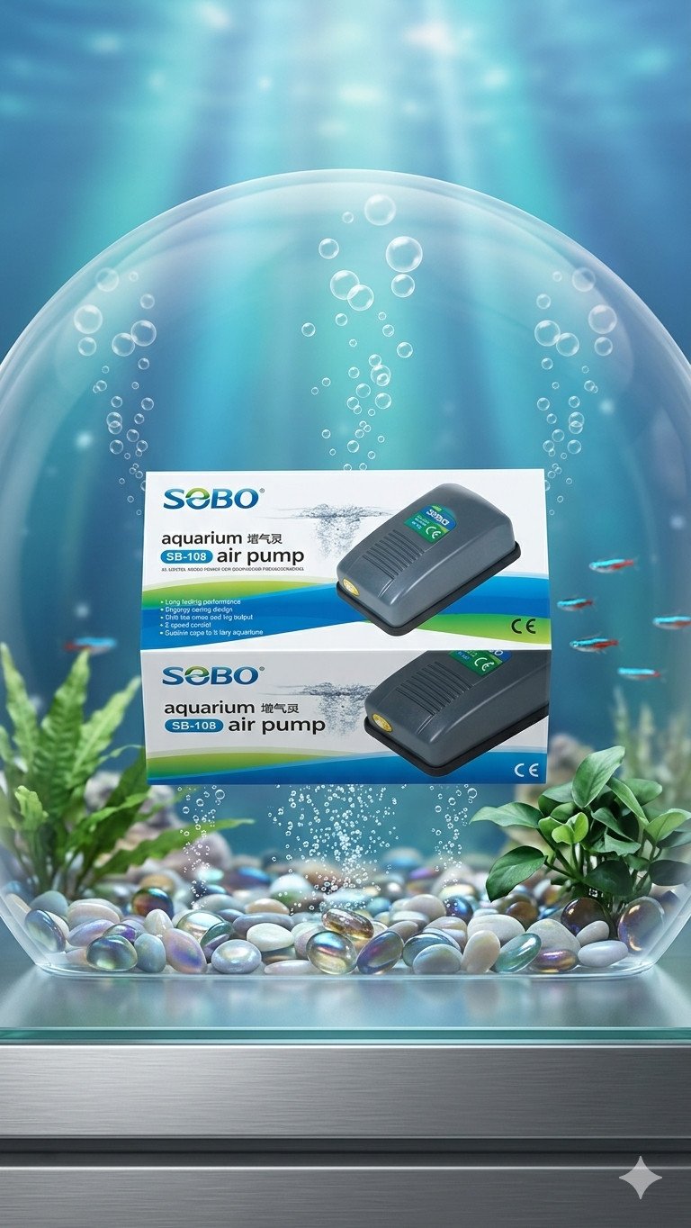 Sebo SB-108 Adjustable Aquarium Air Pump