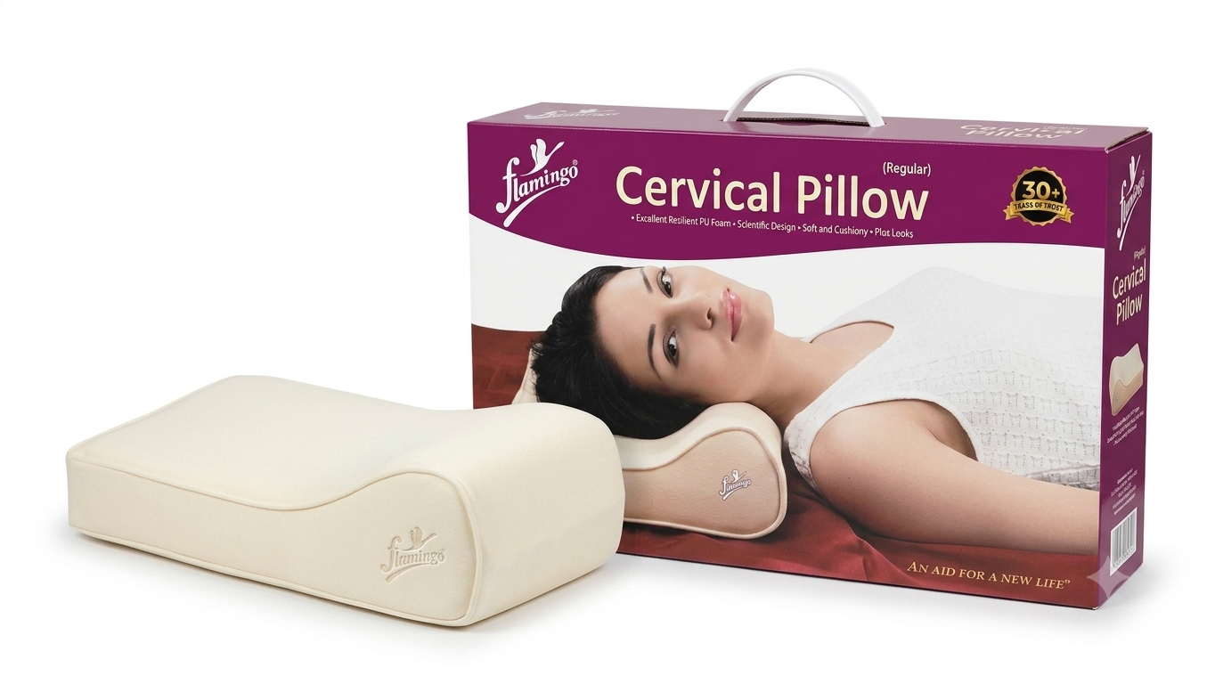 Flamingo Cervical Pillow (Regular)