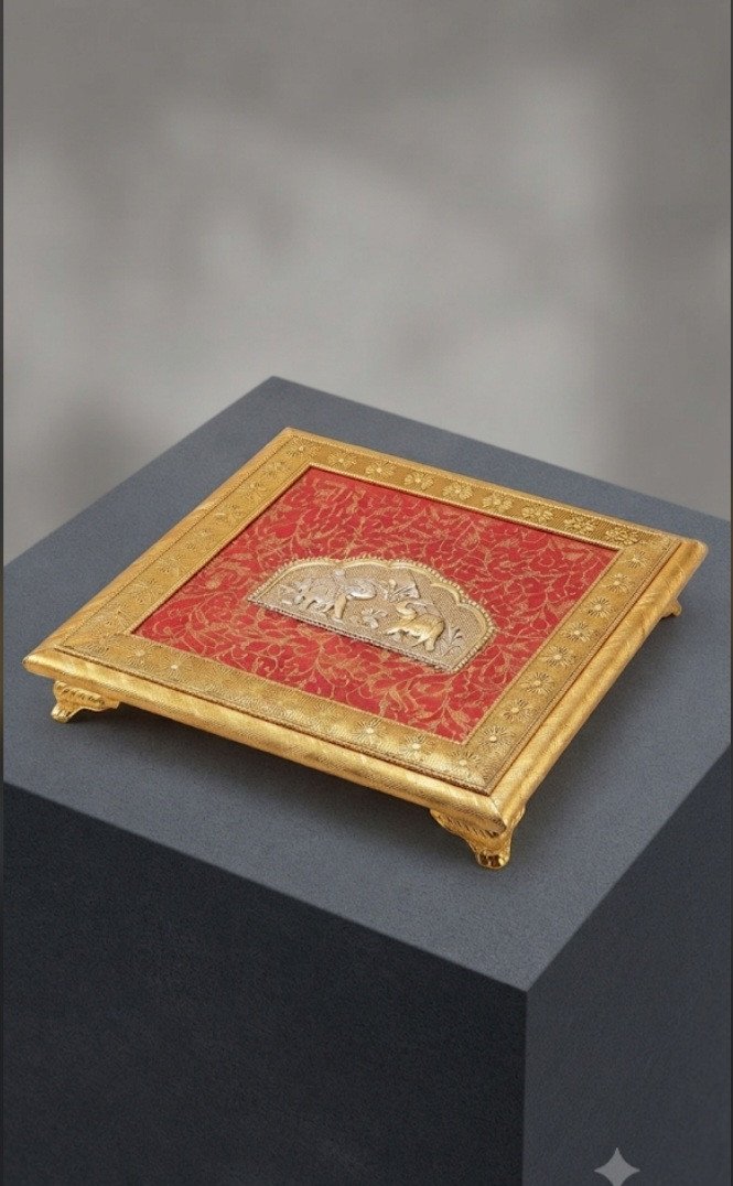 Royal Elephant Embroidered Ceremonial(peeda)
