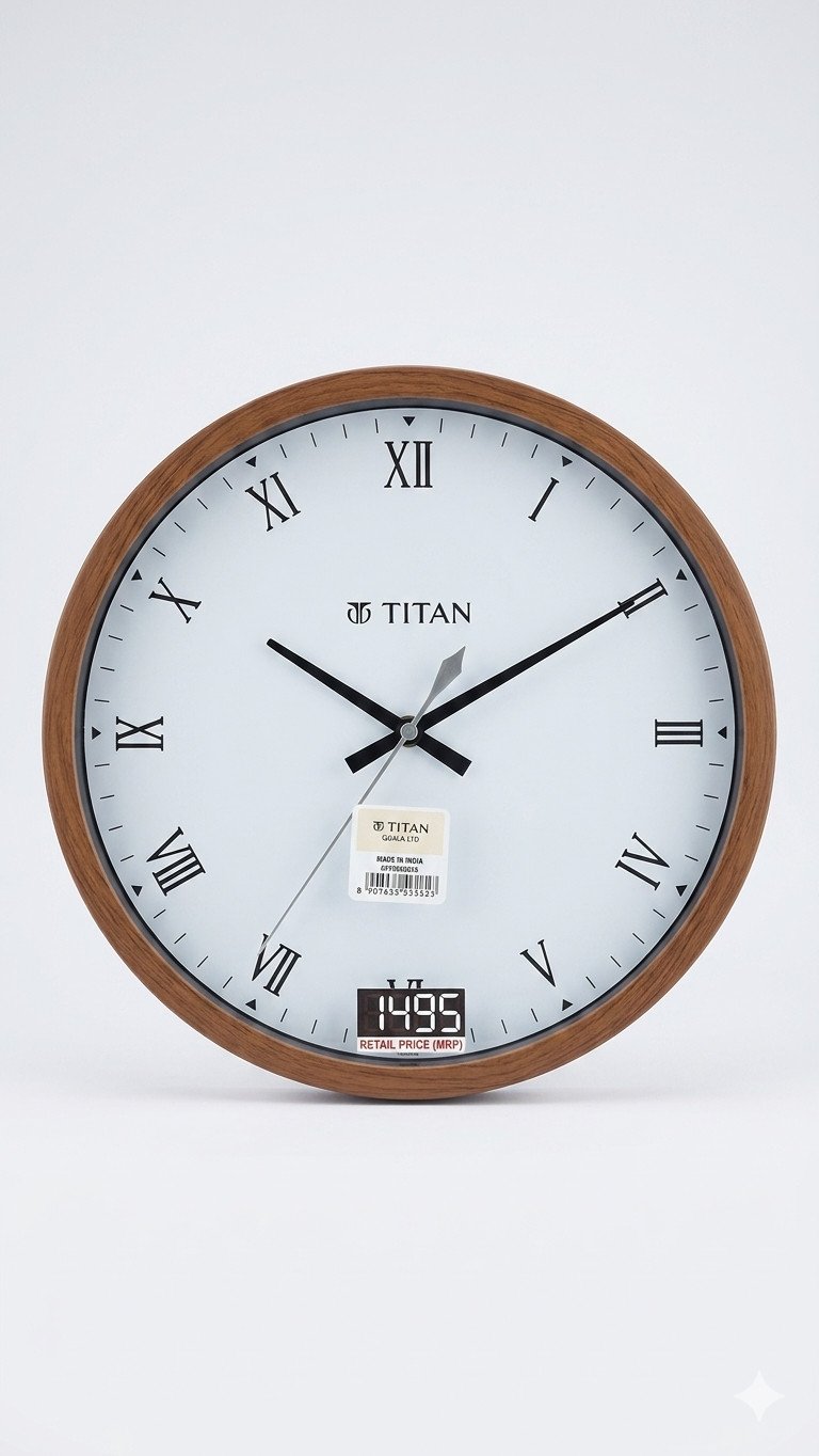 Titan wall clock