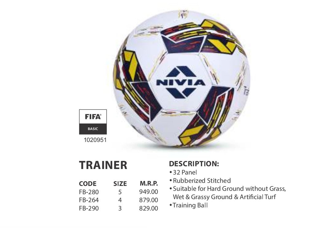 Nivia Trainer Soccer Ball