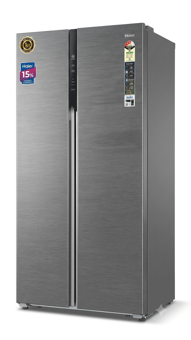 Haier Side-by-Side Refrigerator