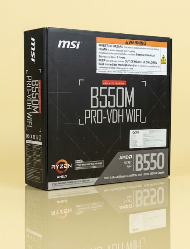 MSI B550M PRO-VDH WIFI