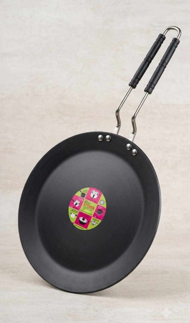 Kitchen Essentials Non-Stick Tawa (flat griddle pan)