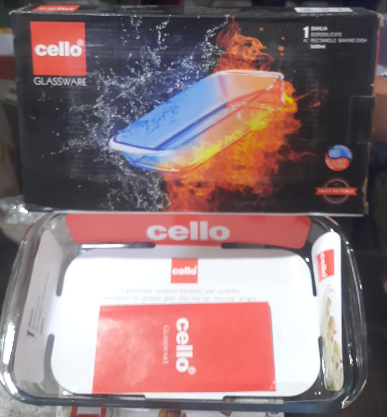 Cello Glass ware microwave bowl