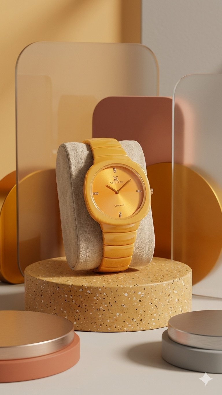 Xsquare Ceramic watch