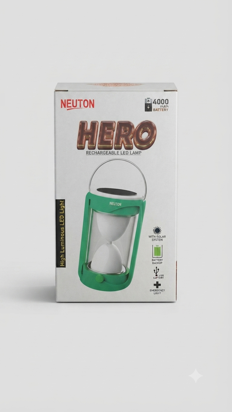Neuton Hero Rechargeable LED Lamp