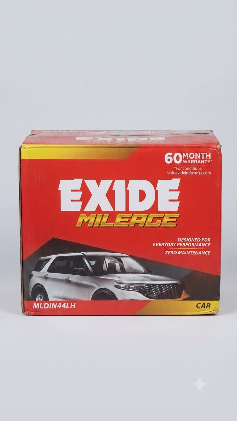 Exide Mileage MLDIN44LH Car Battery