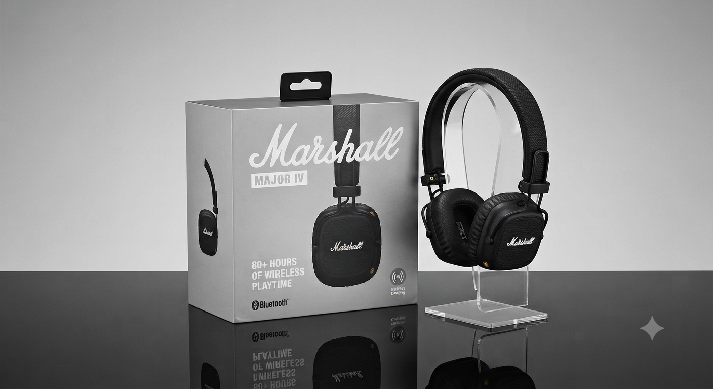 Marshall Major IV Wireless On-Ear Headphones