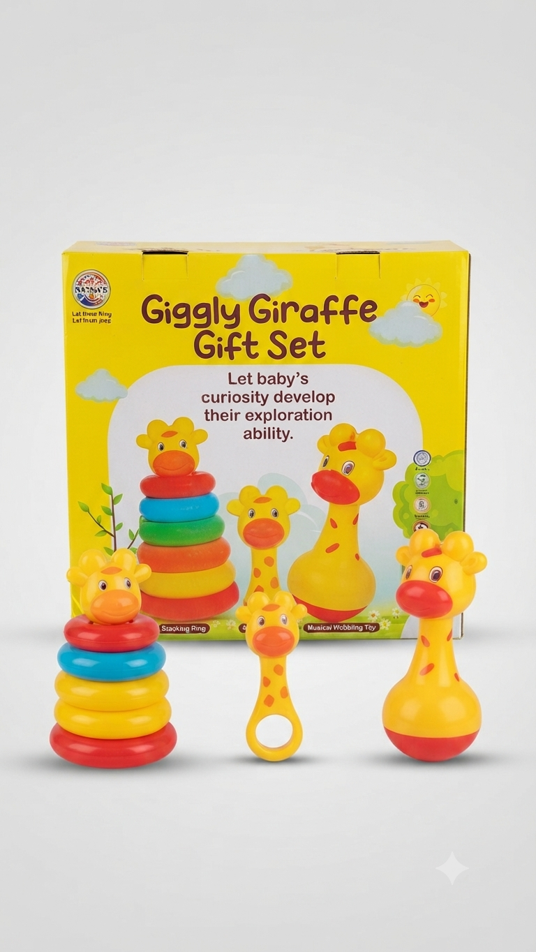 Giggly Giraffe Gift Set