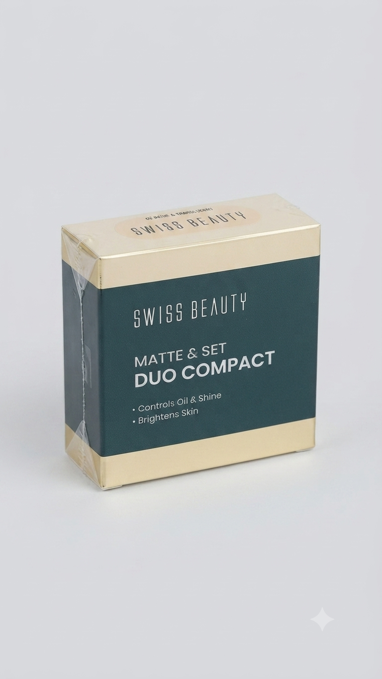 Swiss Beauty Matte & Set Duo Compact
