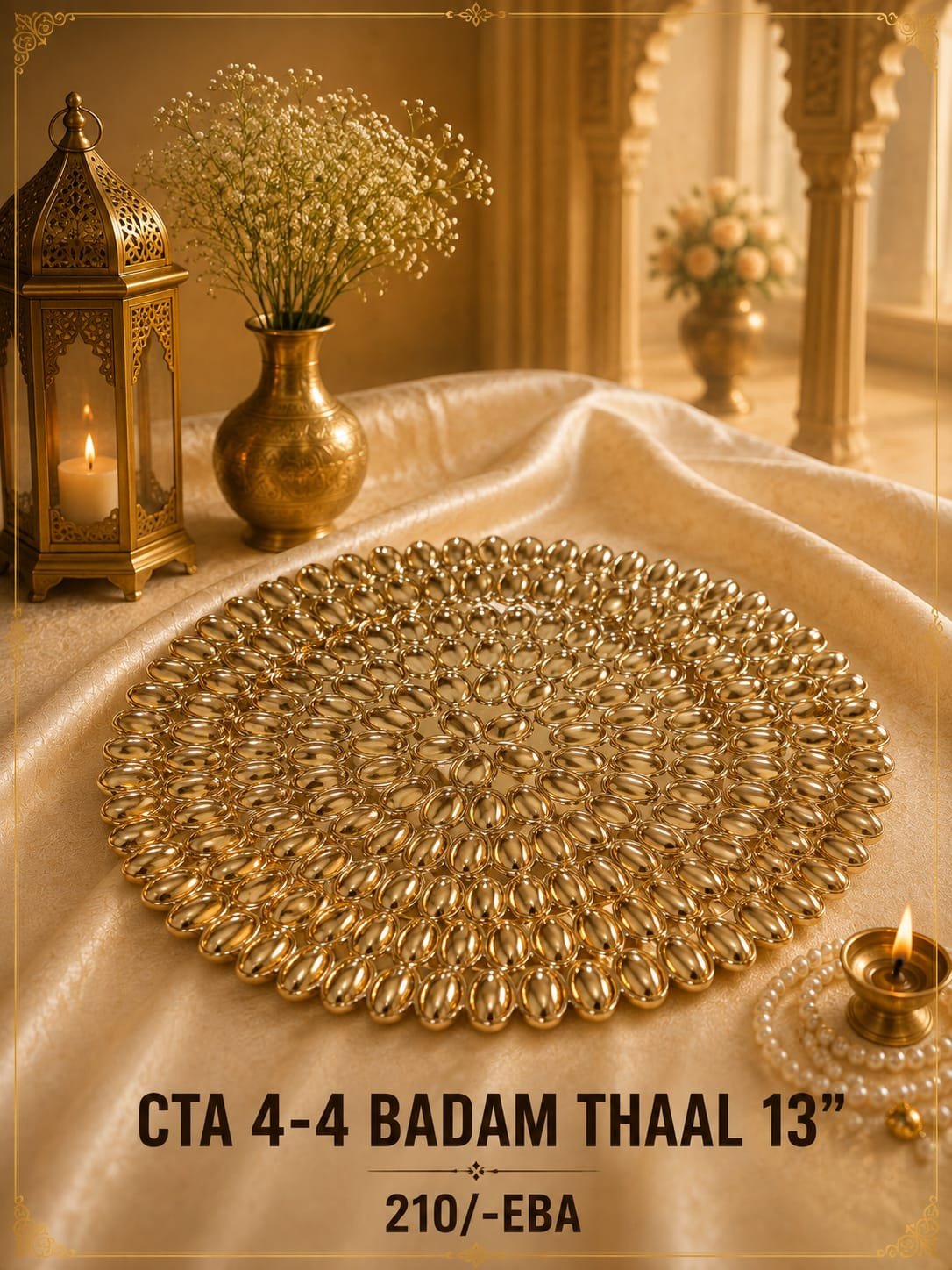 CTA 4-4 Badam Thaal 13"