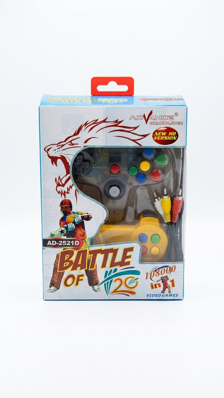 Advance Game Player "Battle of 20" - 108,000-in-1 Video Game Console