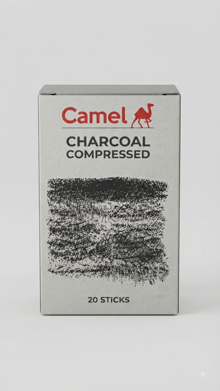 Camel Compressed Charcoal Sticks (20 Sticks)