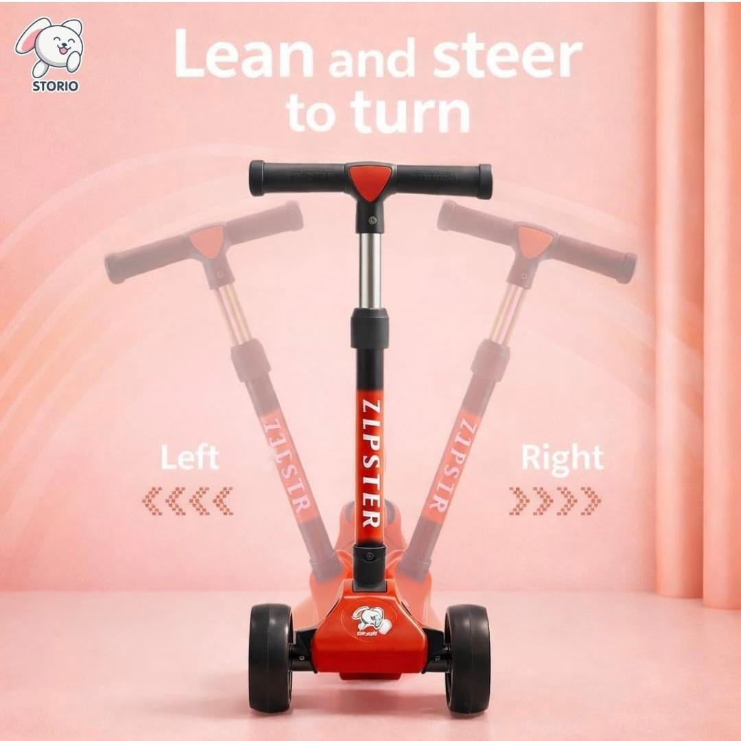 Storio Zipster Foldable Kick Scooter for Kids