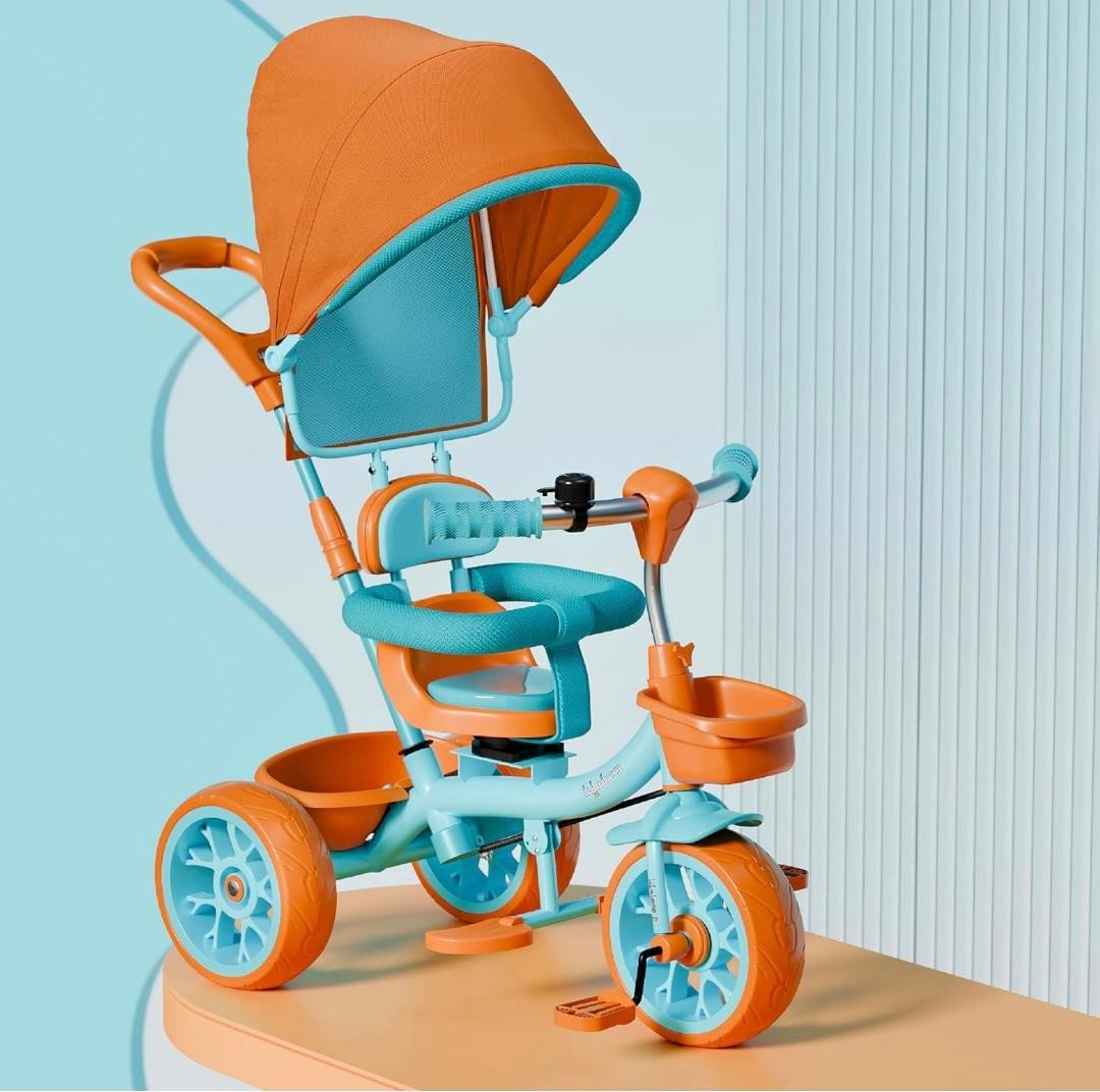 Lifelong Kids Parental Control Tricycle with Canopy,