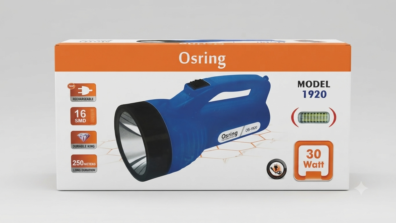 Osring Rechargeable Flashlight