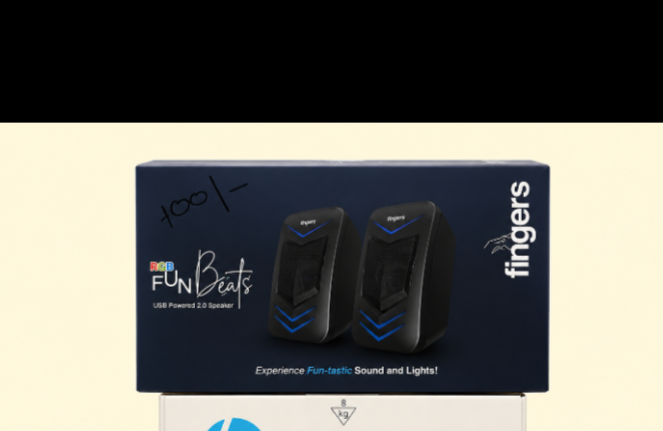 Fingers RGB FunBeats USB Powered 2.0 Speaker