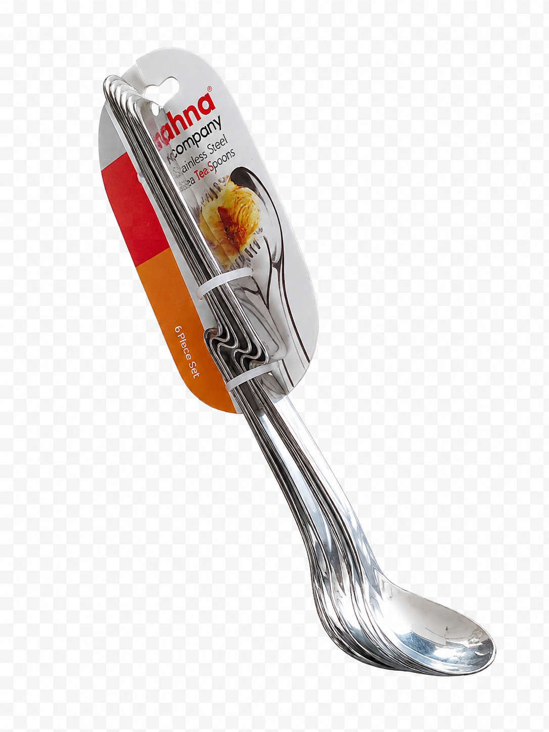 Premium Stainless Steel Tea Spoon Set (6 Pieces)