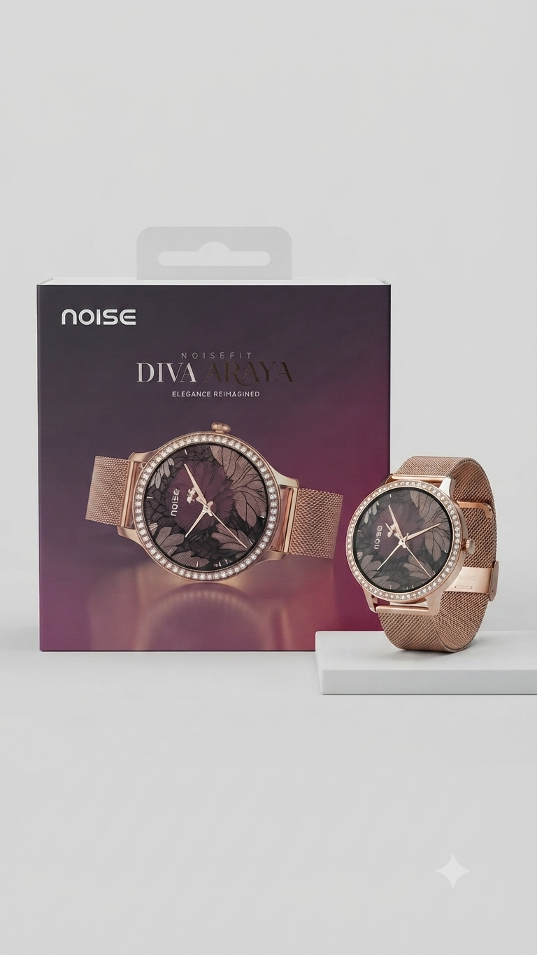 NoiseFit Diva Araya Smartwatch