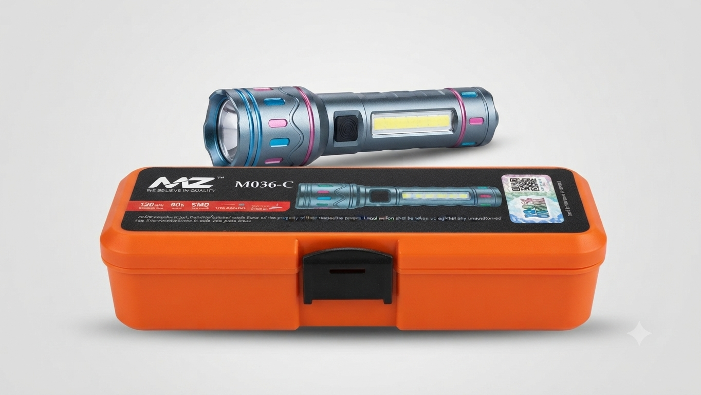 MZ M036-C Rechargeable Flashlight