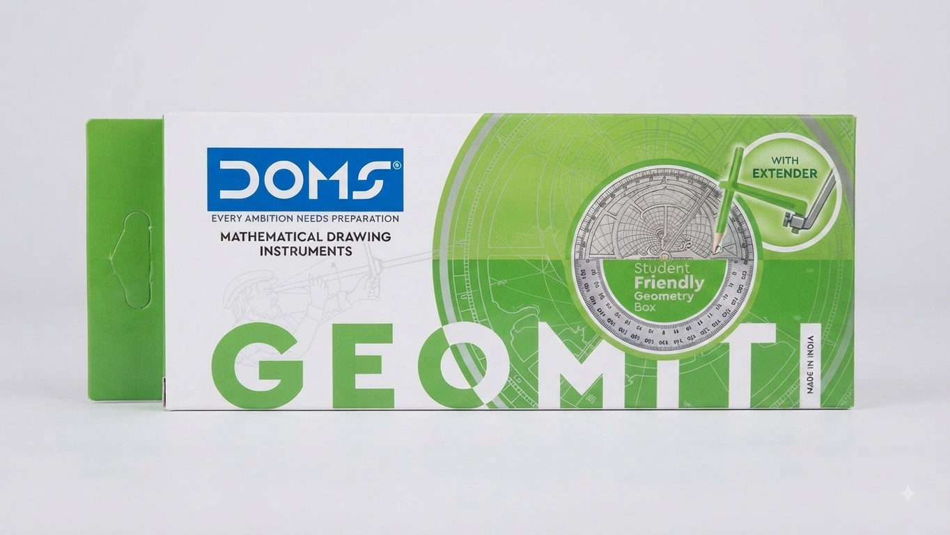 DOMS GEOMITI Mathematical Drawing Instruments (Geometry Box)